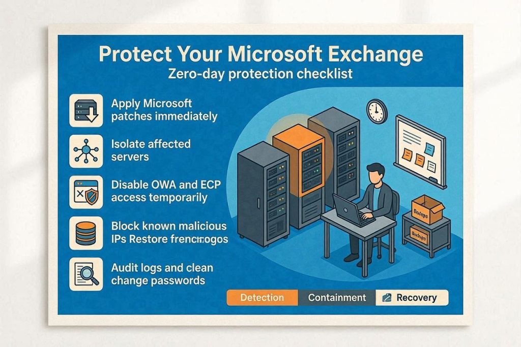 In Microsoft Exchange wurde eine Zero-Day-Schwachstelle entdeckt: So schützen Sie sich