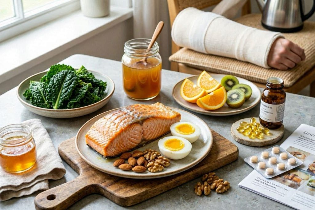 Ernährung bei Knochenbrüchen: Diese Lebensmittel können die Heilung unterstützen