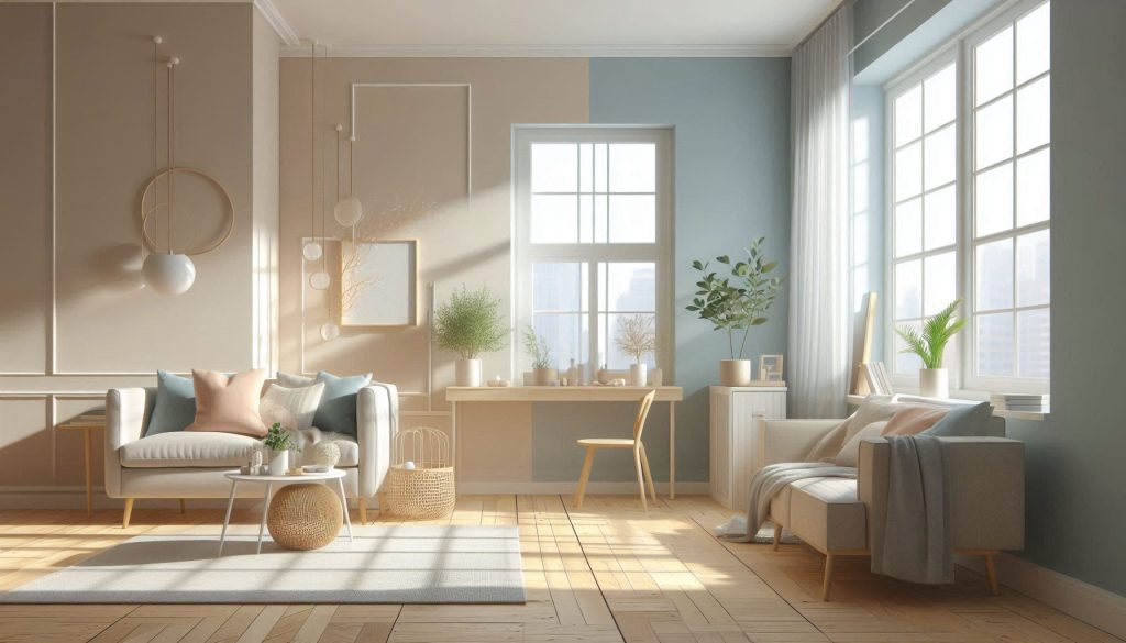 Welche Wandfarbe eignet sich für kleine Wohnungen? Tipps für helle Räume