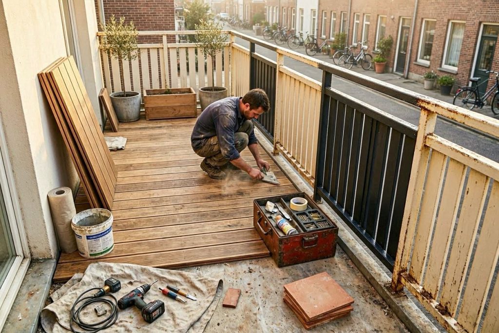 Balkon renovieren in der Wohnung: Abdichtung, Bodenbelag und Kosten