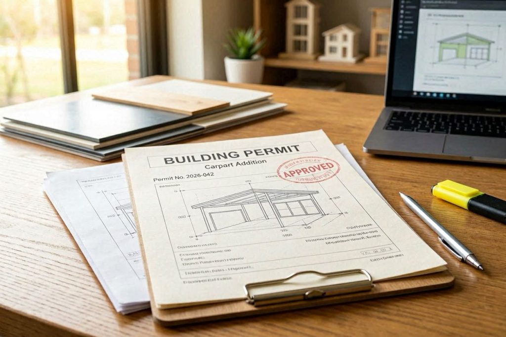 Carport bauen 2026: Mit oder ohne Baugenehmigung — alle Regeln und Kosten