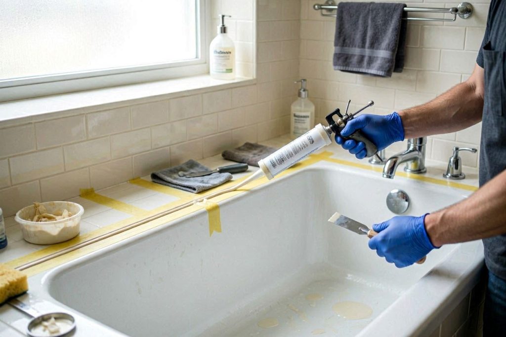 Silikonfugen im Bad erneuern: Schritt für Schritt erklärt