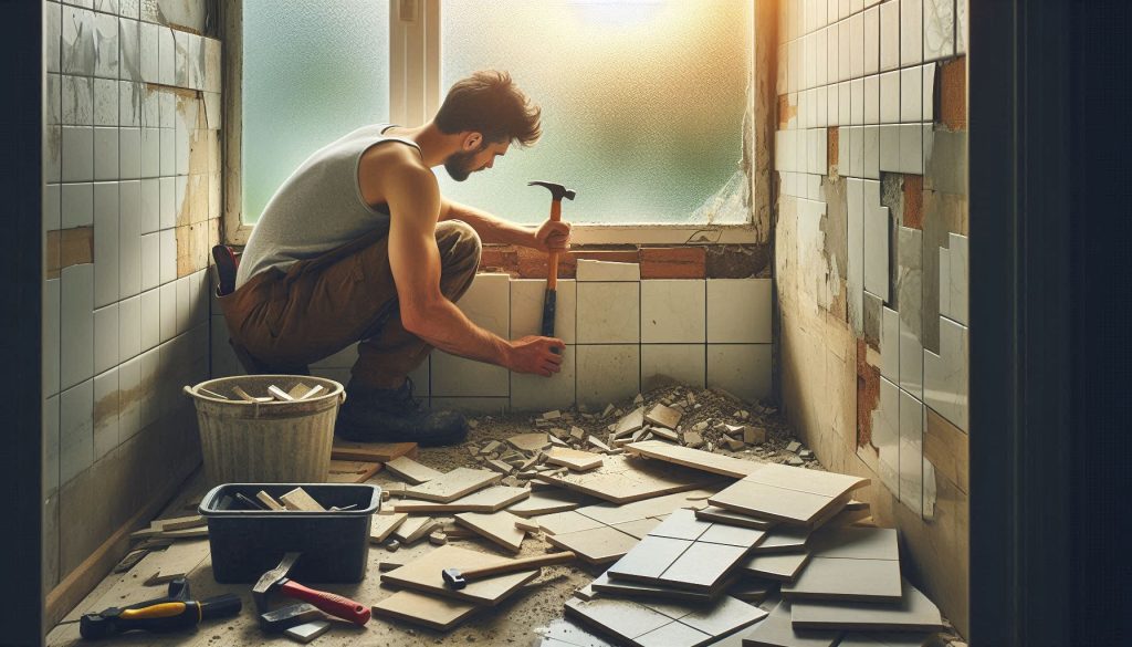 Wie entfernt man alte Fliesen im Badezimmer? Schritt-für-Schritt-Anleitung