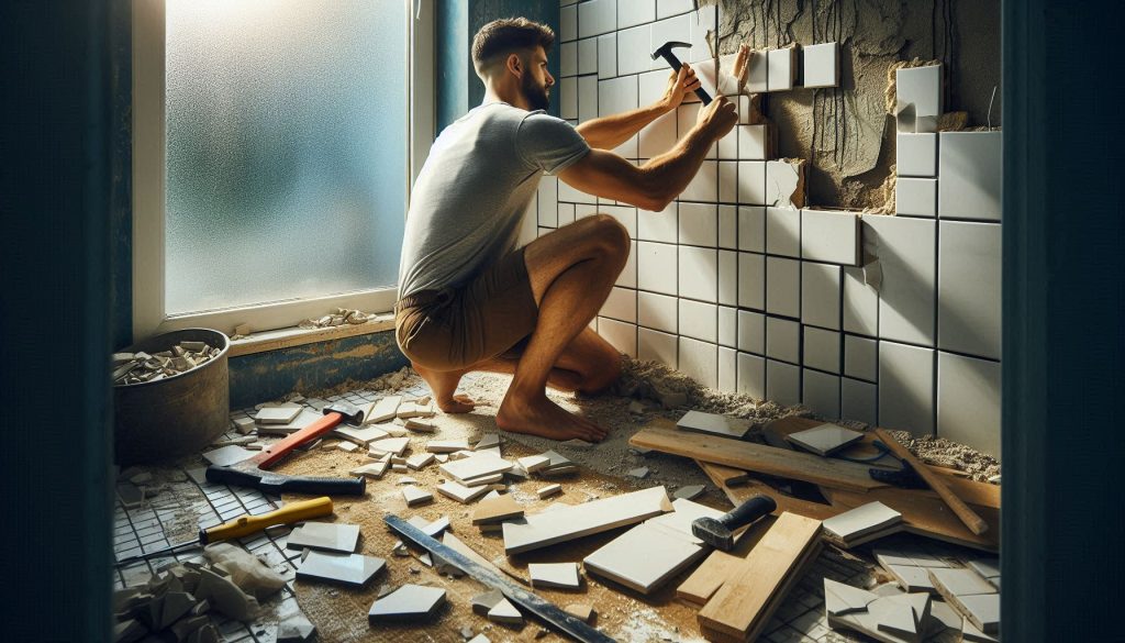 Wie entfernt man alte Fliesen im Badezimmer? Schritt-für-Schritt-Anleitung
