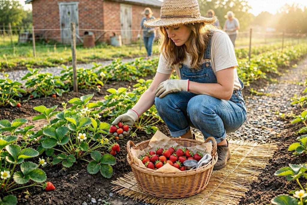 Wo kann man 2026 Erdbeeren selbst pflücken? Die besten Felder und Adressen in Hessen