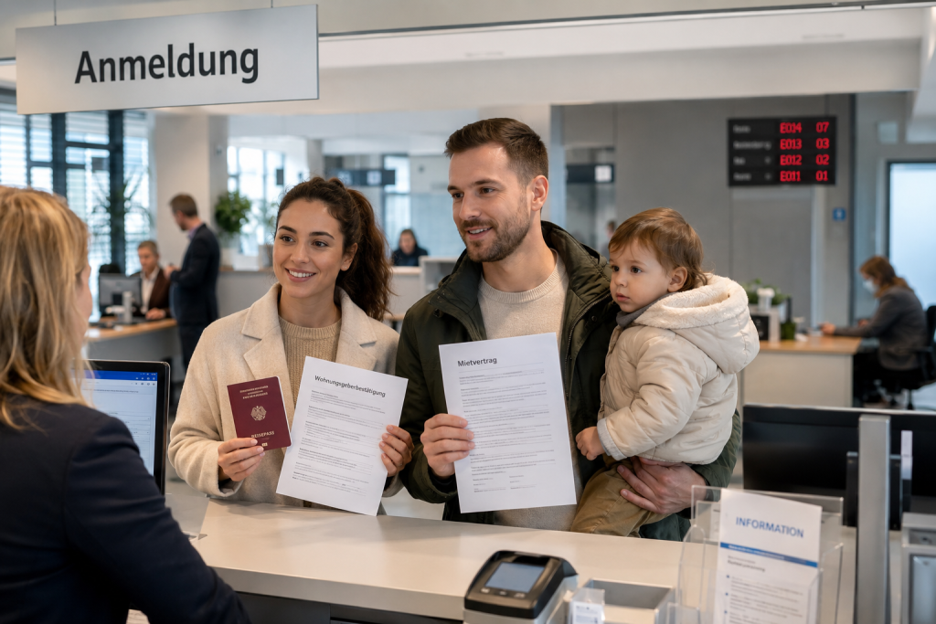 Anmeldung in Deutschland 2026: Fristen, Unterlagen und Ablauf Anmeldung in Deutschland 2026: Fristen, Unterlagen und Ablauf