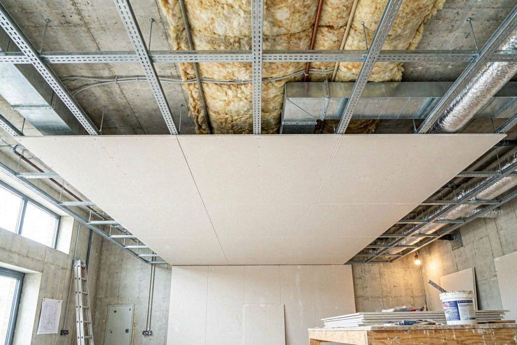 Decke abhängen mit Gipskarton: Wann es sich lohnt und was es kostet