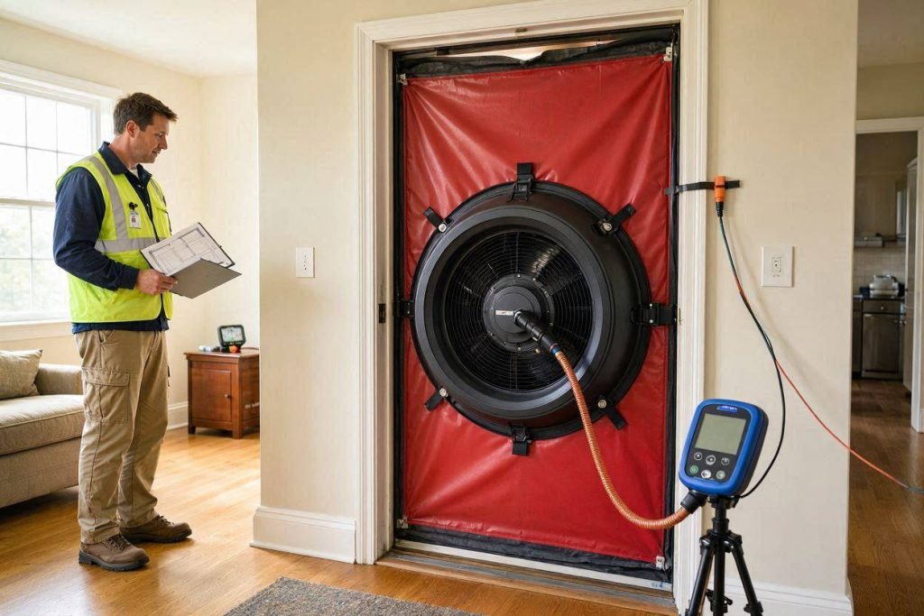 Blower-Door-Test 2026: Ablauf, Kosten und Pflicht