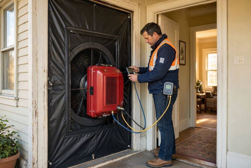 Blower-Door-Test 2026: Ablauf, Kosten und Pflicht