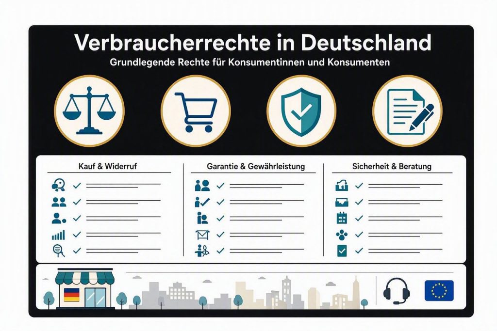 Verbraucherrechte 2026 in Deutschland: Widerruf, Garantie und Reklamation
