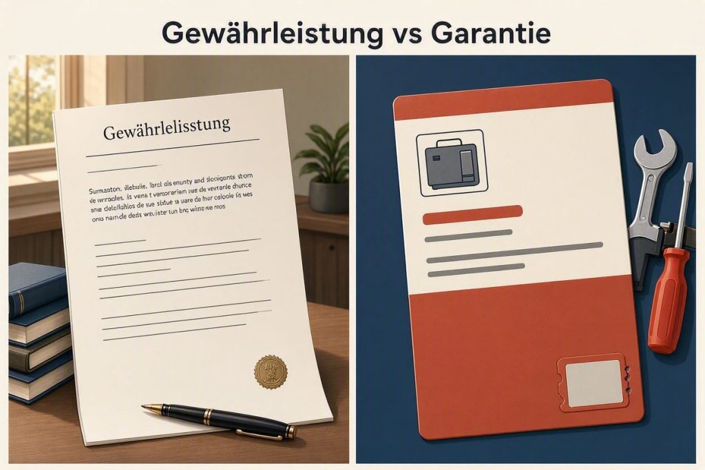 Gewährleistung vs Garantie 2026: Unterschiede undIhre Rechte
