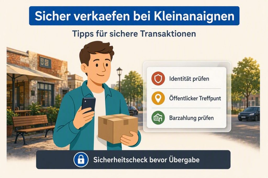 Sicher verkaufen bei Kleinanzeigen 2026: Betrugerkennen und vermeiden