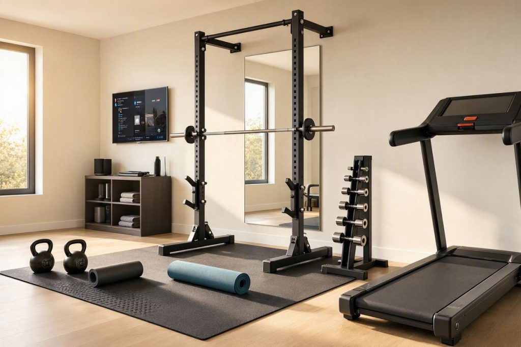 Wie baut man einen Fitnessraum zu Hause? Boden, Schallschutz und Wände richtig planen