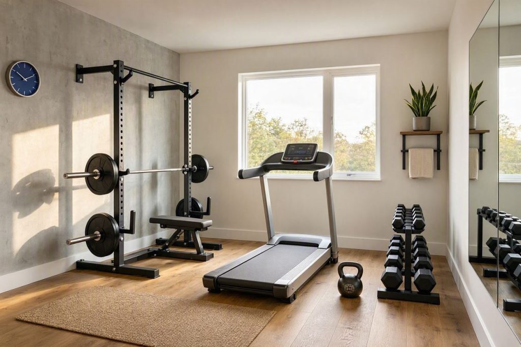 Wie baut man einen Fitnessraum zu Hause? Boden, Schallschutz und Wände richtig planen