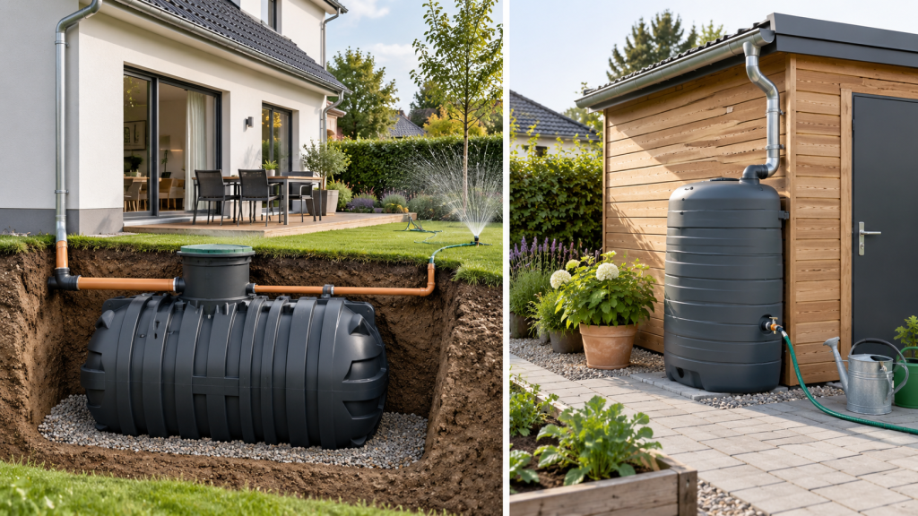 Regenwasser nutzen 2026: Zisterne, Tank undFörderung