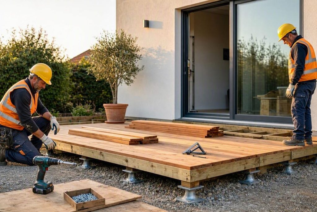 Terrasse bauen 2026: WPC, Holz oder Stein?