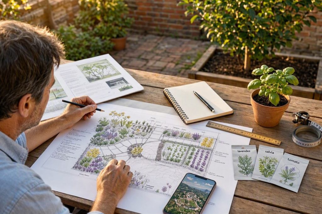 Garten planen 2026: Vom Konzept zur fertigen Anlage