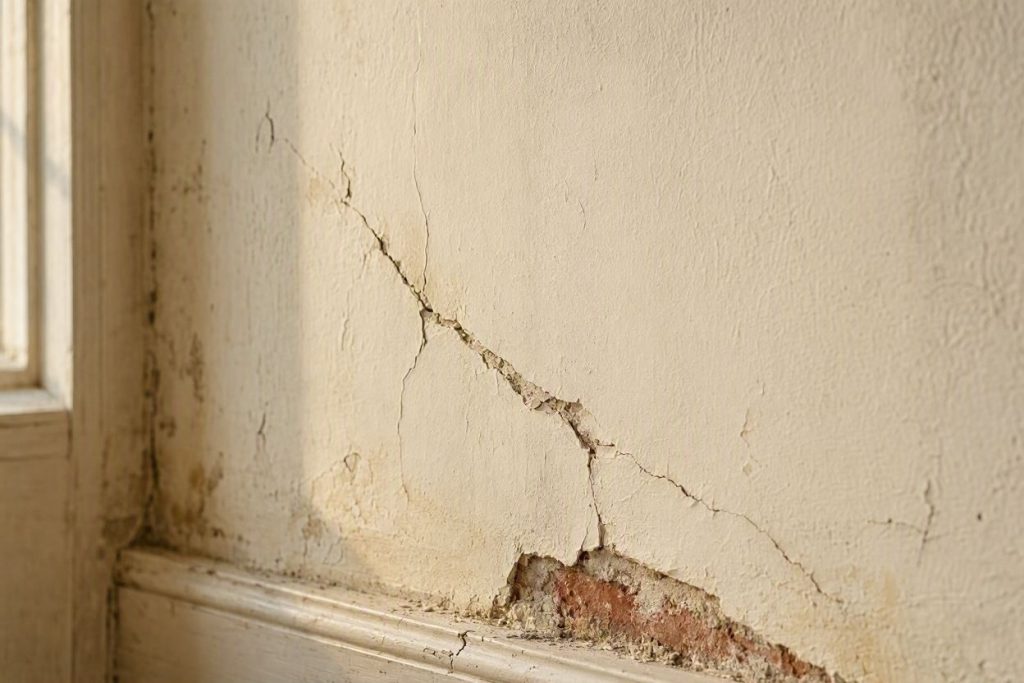 Risse in der Wand 2026: Ursachen und Reparatur
