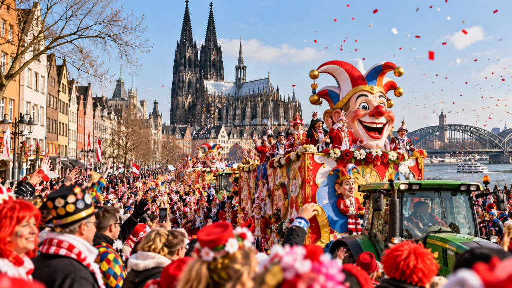 Karneval und Fasching 2026 in Deutschland: Termine und Hochburgen
