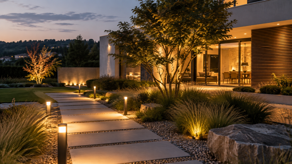 Gartenbeleuchtung 2026: LED, Solar und Smart Home