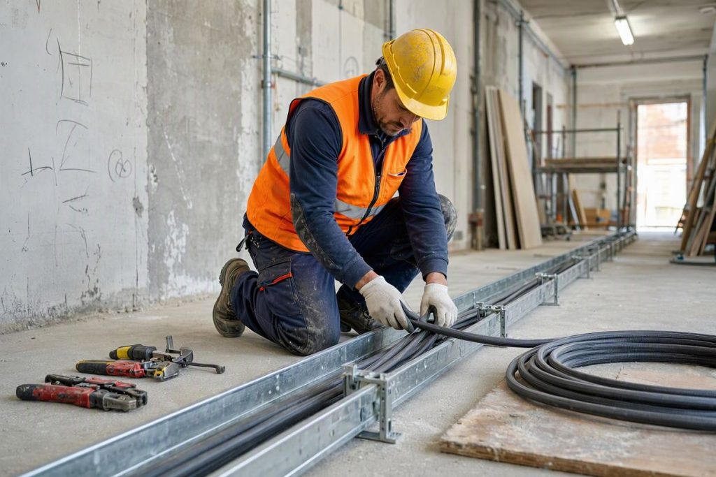 Kabel verlegen 2026: Unterputz, Aufputz und Brandschutz