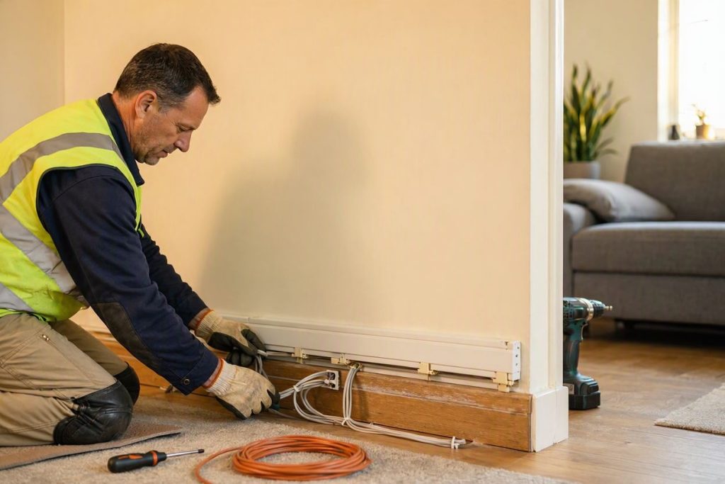 Kabel verlegen 2026: Unterputz, Aufputz und Brandschutz